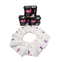 Serviettes hygiéniques en coton ailées My A+ à absorption régulière avec protection anti-fuites et design respirant - Vente en gros