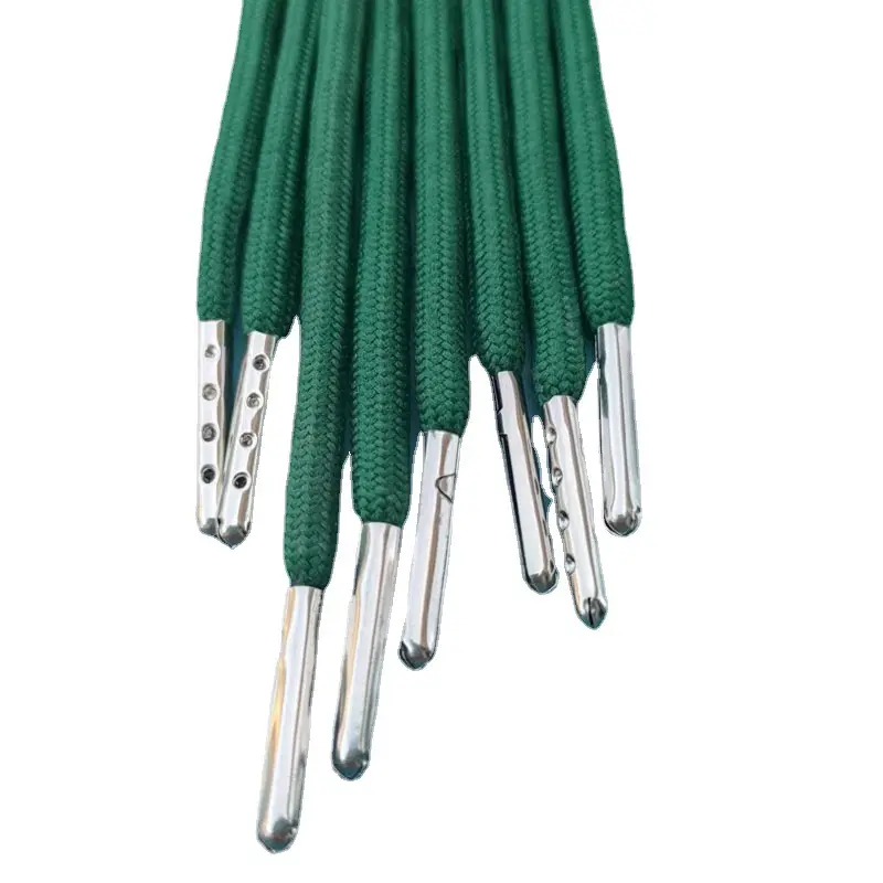 Corda de algodão impressão de logotipo personalizada, corda cinza branco, verde, para capuz, com ponta de ferro, rolha, 2022