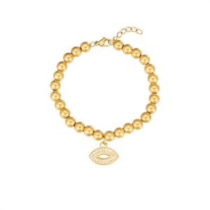 Dainty Cute Jewelry Beaded Chain <b>Bracelet</b> Zircon <b>Shell</b> Charm Moon Bear <b>Bracelet</b> - Product Image 6