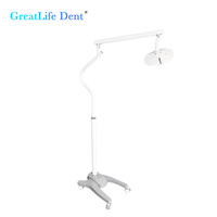 Lámpara de Examen sin Sombra Greatlife Dent 50000Lux para Odontología, Cirugía ENT, Veterinaria, con Sensor Táctil LED, Iluminación para Cirugía de Mascotas