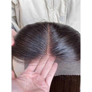 ราคาโรงงานขายส่ง วิกผมมินิแบบใหม่ ดีไซน์ใหม่ ปรับระดับได้  แบบยุโรป  ไม่มีรอยต่อ  ขนาด 5.0 8*8  พร้อมผมที่ถอนมาแล้ว - Product Image 3
