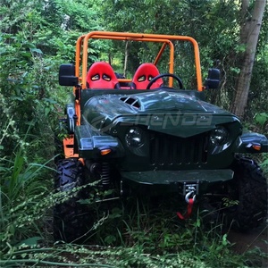 Véhicule tout-terrain classique de chasse en promotion avec housses de siège, homologué pour la route, jeep électrique tout-terrain, voiture électrique - Product Image 2
