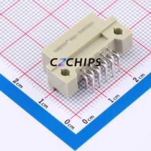 9001-35101C00A DIN41612 <b>Connector</b> Bent Lead Through Hole,P=2.54mm <b>Connector</b> 10P 2 2.54mm Right Angle Insert - Product Image 2