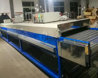 Nouvel équipement de boulangerie électrique en acier inoxydable, four à tunnel à air chaud, sécheuse à convoyeur multifonctionnelle