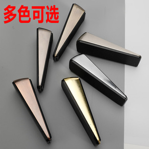Door Stopper Zinc Alloy Stainless Steel Floor <b>Mount</b> Minimalist Design Durable Door Wedge Safety Door <b>Block</b> - Product Image 3