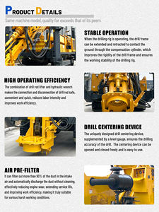 Lucht <span class=keywords><strong>Rc</strong></span> Booreiland/500M Lucht Omgekeerde Circulatie Boren/110-250Mm Kern Boren - Product Image 3