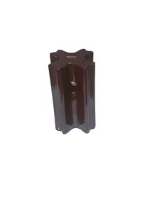 Isolador 54-4 de porcelana elétrica, material de isolamento para aplicações de baixa tensão, peça de isolamento de 33kV