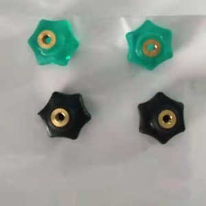 High Quality <strong>TVS</strong> Three Wheeler <strong>Tvs</strong> 160 <strong>TVS</strong> king Three Wheeler <strong>Spare</strong> <strong>Parts</strong> Plastic <strong>Star</strong> Head Clamping Knob Door Green Black Nut - Product Image 2
