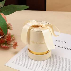 Elegante y Bonito Estuche de Regalo para Boda con Diseño de Camelia de Montaña, Creativo, Reciclable, Rígido, con Laminación Brillante - Product Image 3