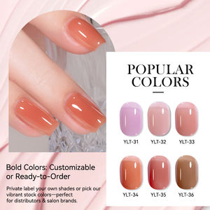 OEM/ODM Private Label Großhandel, Tragbares 6-Farben-Einschritt-Gel-Set Ohne Unterlack+Farbe+Überlack Langanhaltender Nagel-Gel-Lack-Set - Product Image 2