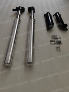 Forcelle Regolabili per Moto da Cross 45/48 550mm 580mm 600mm 630mm 650mm 710mm 735mm Forcella Anteriore Doppia Regolabile Rovesciata - Product Image 2