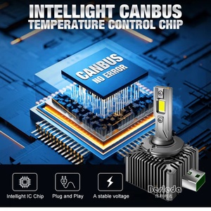 Nuevo tipo 45W Led Luz Cobre tubos D1S D2S D3S <span class=keywords><strong>DS4</strong></span> D5S coche Auto Led D1S LED coche faros bombilla para proyector - Product Image 4