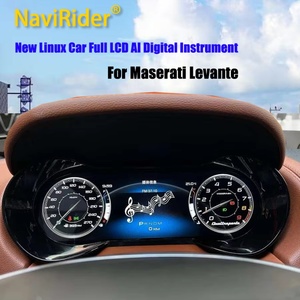 หน้าปัดดิจิตอล AI LCD สำหรับรถยนต์ Maserati Levante ปี 2016-2023 พร้อมมาตรวัดความเร็ว แผงหน้าปัด วัดระยะทาง ห้องนักบินเสมือนจริง ระบบ Linux ใหม่ - Product Image 2