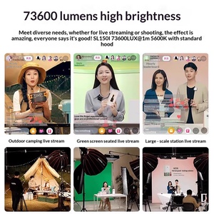 ไฟ LED Godox SL150W BI รุ่นที่สาม ปรับอุณหภูมิสีได้สองระดับ สำหรับงานถ่ายวิดีโอ ไลฟ์สด และแอปพลิเคชันต่างๆ - Product Image 3