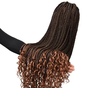 Wholesale Ready to Ship 32 Inch Cheap Color Braid Wig