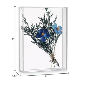 Usine personnalisée 6x8 acrylique Photo cadre photo bricolage vitrine de table avec support pour étagère à utiliser pour les supports d'affichage Photo - Product Image 5