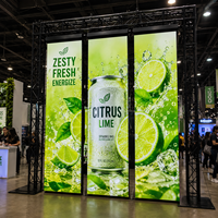 Écran LED intérieur enroulable P1.9, panneaux muraux LED, affichage numérique pour location de scène, exposition et publicité