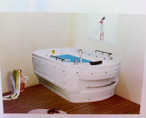 Tempat Tidur Mandi Garam Berkualitas Tinggi dengan Fungsi Pijat - Product Image 4