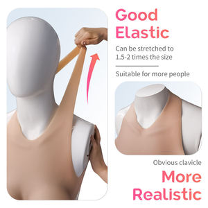 ฟอร์มเสริมหน้าอกซิลิโคนแบบใหม่ เหมือนจริง อกใหญ่ สำหรับครอสเดรสเซอร์ เลดี้บอย ซิสซี่ ทรานส์เจนเดอร์ คอสเพลย์ แปลงเพศชายเป็นหญิง - Product Image 4