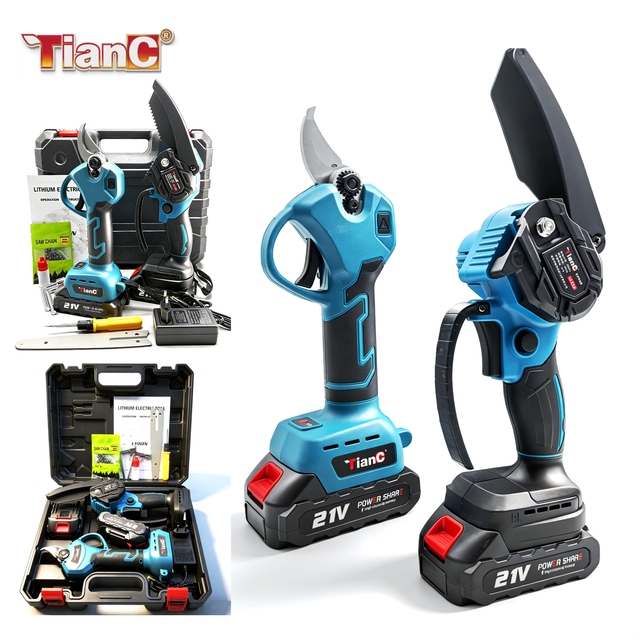 Electric Scissors, Electric Saw, Two in One Set