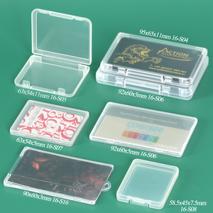 Boîte de rangement pour cartes SIM SUNSHING, ultra-fine, mini-boîte à cartes, multi-rangement, porte-cartes de visite personnalisés, étuis compacts pour cartes nano - Product Image 1