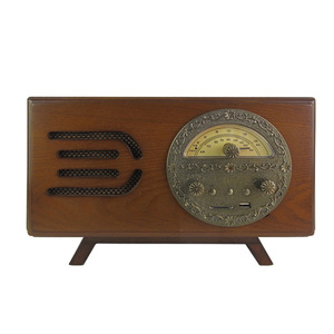 Radio rétro en bois Skywin, FM AM, lecteur de carte USB SD, lecteur audio domestique - Product Image 3