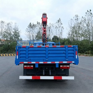 Ready to Ship Dongfeng 4x2 5 Ton Mini Telescopic <b>Crane</b> Truck 6.3t Light Duty Lorry Loader <b>Crane</b> - Product Image 6