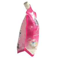 Sac en plastique pour détergent liquide à lessive imprimé de 2 litres pour usage industriel chimique et essence