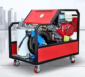 Benzinli dizel elektrikli basınçlı yıkama 150 200 250bar yüksek basınçlı su makinesi su blaster