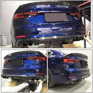 Diffusore Posteriore in Fibra di Carbonio per Auto, Labbro Inferiore del <span class=keywords><strong>Paraurti</strong></span> per <span class=keywords><strong>Audi</strong></span> S5 <span class=keywords><strong>A5</strong></span> B9 2017 2018 2019 Coupé Sportback 2 Porte 4 Porte - Product Image 2