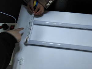 Tube LED en forme de U T8, 4 pieds, 22W, 5000K, lumière du jour, corps en aluminium, IP44, usage commercial et bureautique - Product Image 4