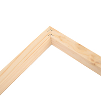 Cadre de toile en bois massif de 12x16x20 pouces, pour peinture par numéros, accessoire de bricolage, vente en gros