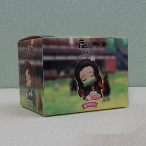 Figurine Anime 5CM Série Dormeurs Démon Kimetsu Kamado <span class=keywords><strong>Nezuko</strong></span> Tanjirou Boîte Mystère Surprise Jouet Gachapon Boîte Œuf Prizes Jouets - Product Image 2