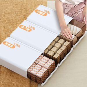 Sock Underwear <b>Organizer</b> Dividers 10/15/24 Cell Stackable Closet <b>Organizer</b> <b>Drawer</b> <b>Organizer</b> for Clothing - Product Image 2