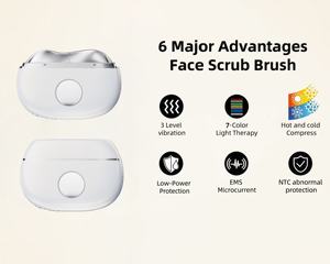 OEM ODM yeni Model yüz boyun bakımı güzellik cihazı yüz şekillendirici aracı 7 modları yüz titreşimlı masaj aleti yüz boyun kaldırma için - Product Image 4