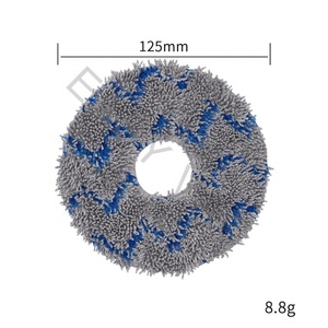 Tampons de rechange pour balai sous vide <span class=keywords><strong>ECOVACS</strong></span> <span class=keywords><strong>DEEBOT</strong></span> X1 Omni <span class=keywords><strong>TURBO</strong></span> X1/ X1 Plus Tampon de remplacement en microfibre pour sol dur et humide - Product Image 5