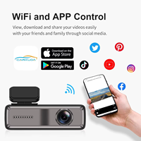 Caméra de tableau de bord Wifi E-Too universelle 2K pour voiture, enregistrement 24 heures sur 24, double objectif, caméra de tableau de bord 2K+1K avant et arrière