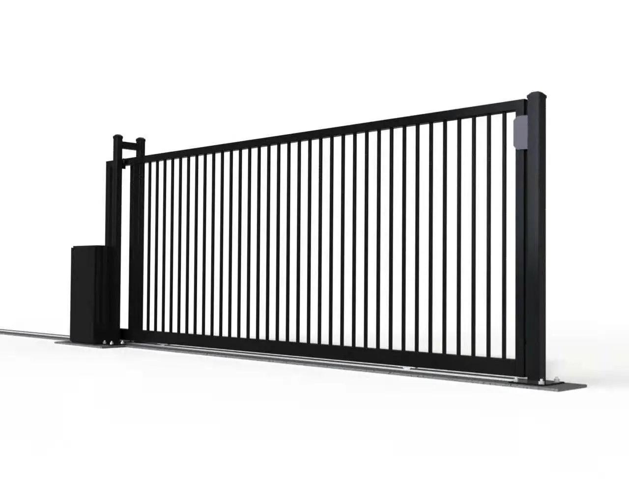 Aluminium Gate For Driveway Factory Main Entrance Front Gate Designs