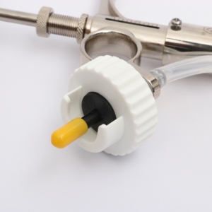 Seringue de sécurité réglable en continu pour usage animal bétail porc vache mouton vaccins bouteille vétérinaire Type d'insertion réutilisable - Product Image 3