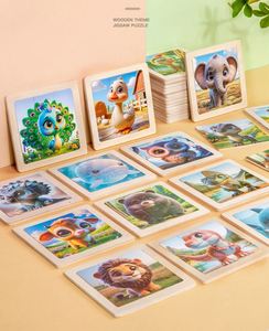 6 Rompecabezas de Madera Originales con Animales Adorables para Niños, Juegos de Ingenio - Product Image 4
