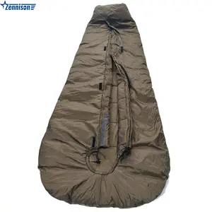 Zennison ฤดูหนาว Ultralight ยุทธวิธีกันน้ํา Coyote Tan ถุงนอน