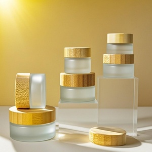 Amber Glass Container for Cream 100g 30g 50g 15g Cosmetic Bottle - Product Image 4