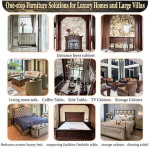 Ensemble de <span class=keywords><strong>table</strong></span> à manger moderne de luxe pour 6 à 8 personnes, style américain, <span class=keywords><strong>table</strong></span> et chaises de luxe léger, mobilier de restaurant - Product Image 5