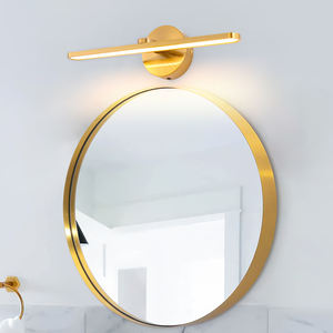 Lámpara de Pared LED Moderna con Marco de Hierro, Luz Blanca Cálida, Interruptor de Cinta Adhesiva, para Decoración de Dormitorio y Baño - Product Image 5