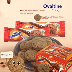 [36 Pieces] Solid Indonesian <strong>Ovaltine</strong> Crispy Wafers Malt <strong>Chocolate</strong>-filled Biscuits 12 <strong>Bars</strong> Per Box - Product Image 2