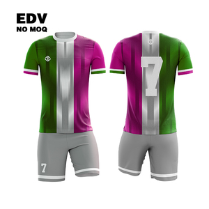 Wholesale OEM Moisture Wicking Football Jersey Heat Dissipation Soft Breathable For Intensive Training Wear 100% Polyester - Product Image 5