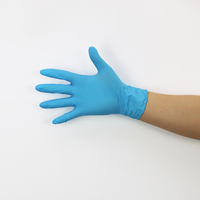 100 Boîte Médicale En Gros Fabricants Enduit Pas Cher Prix Bleu Jetable Noir Nitrile Gants Sans Poudre