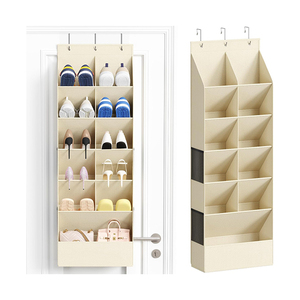 Hot Sale High Quality Door <b>Shoe</b> Organizer 15 Pockets Modern Style Fabric Rack Hanging <b>Shoe</b> Storage Stainless - Product Image 1