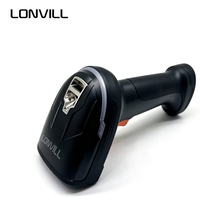 Escáner Industrial Portátil LONVILL Versátil Rojo Blanco Azul con Iluminación Ajustable y Soporte Intercambiable para Escritorio o Pared