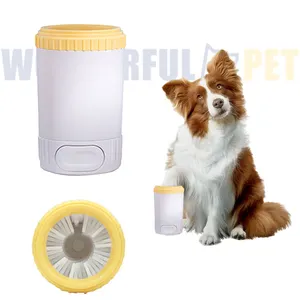 Wonderfulpet Dogs Paw Foot Cleaner Quickly Cleaning Foot Washer Washing Cup Wash Tool Portable Pet Dog Paw Cleaner Paws washer